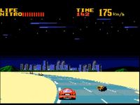 une photo d'Ã©cran de Battle Outrun sur Sega Master System